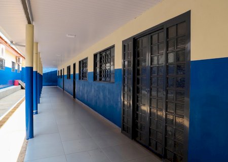 Obra de ampliação da Escola Municipal Pingo de Gente entra em fase de conclusão