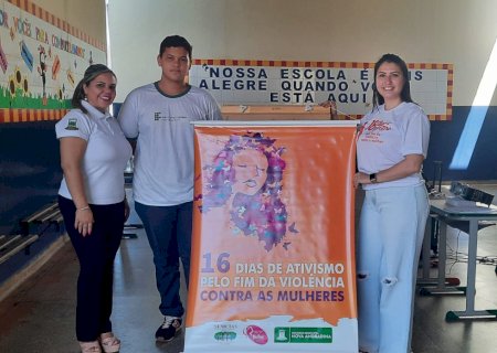 Projeto Maria da Penha vai ás escolas municipais