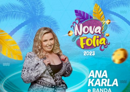 Nova Folia promete agitar feriado de carnaval em Nova Andradina