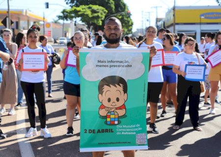 Conscientização sobre o autismo: Executivo realiza ações no mês de abril