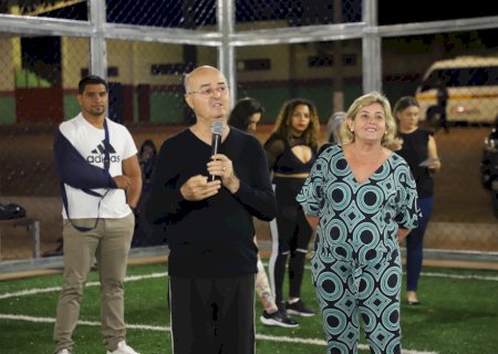 Prefeitura inaugura projeto Damas da Bola: Lazer para Elas