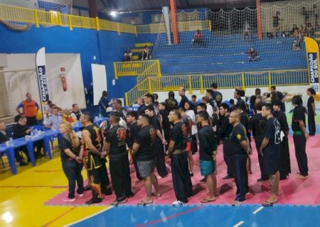 Atletas de Nova Andradina conquistam 30 medalhas em Campeonato Brasileiro de Kung Fu