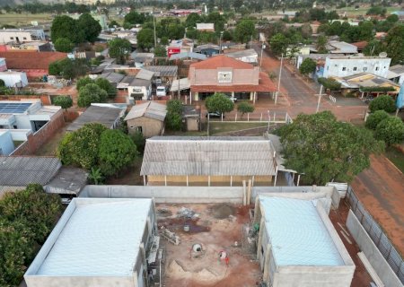 Adiantada, obra da sede do Corpo de Bombeiros em Nova Casa Verde chega à fase de cobertura