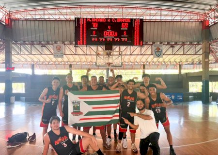 Nova Andradina se classifica à fase final do Campeonato Estadual Adulto de Basquete