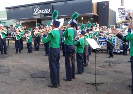 Banda Getúlio Vargas conquista seis troféus em Campeonato Estadual de Bandas e Fanfarras