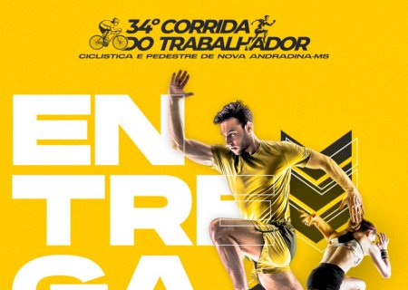 34ª Corrida Ciclística e Pedestre do Trabalhador promete agitar Nova Andradina