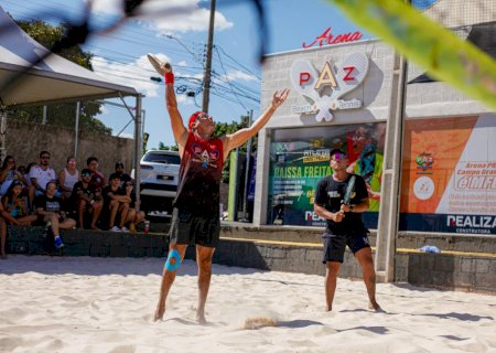 Fim de semana de disputas acirradas pelo estadual de beach tennis